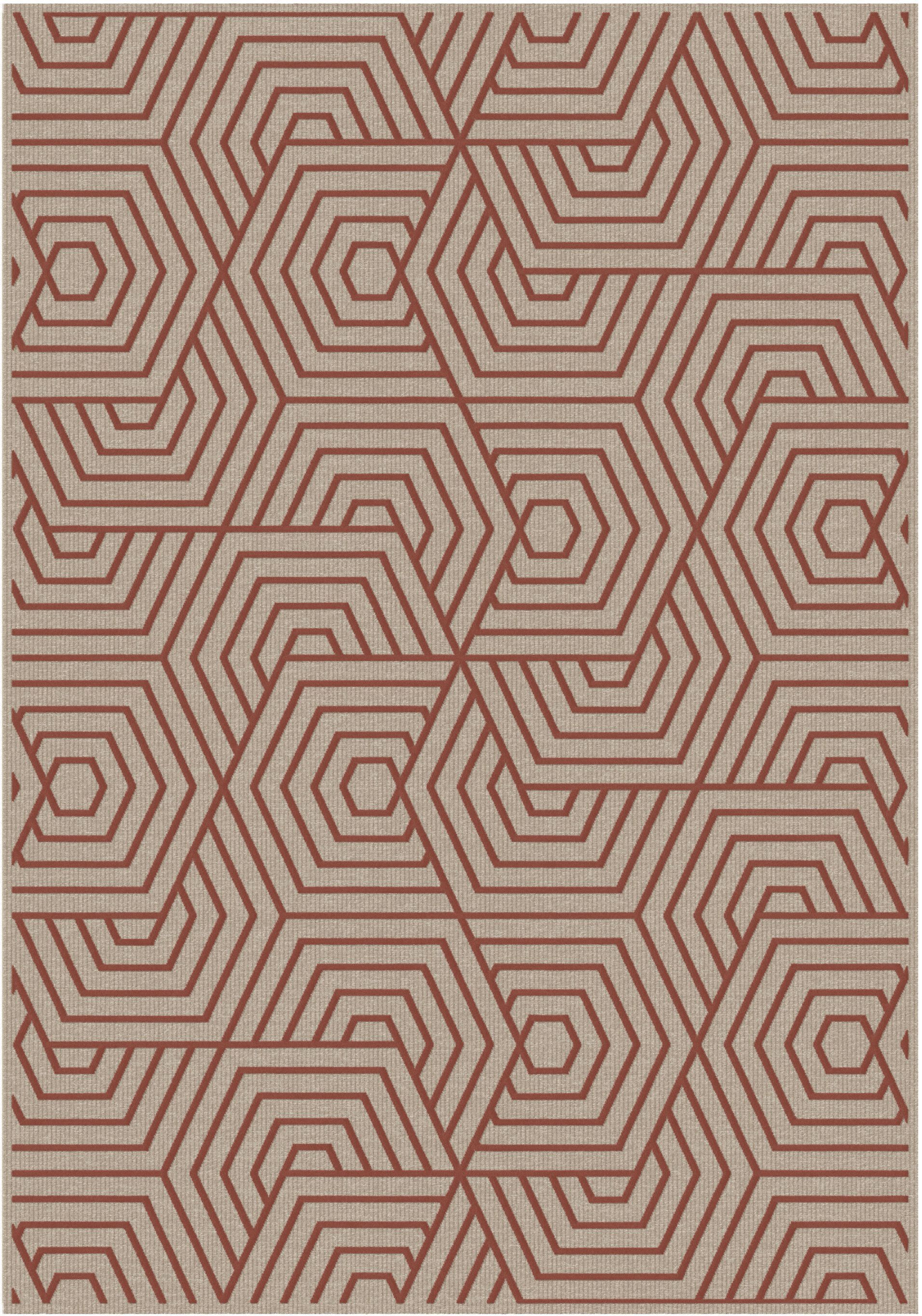 Прямоугольный ковер с рисунком Ademi Essential ARCH-00023089 - Вид №4