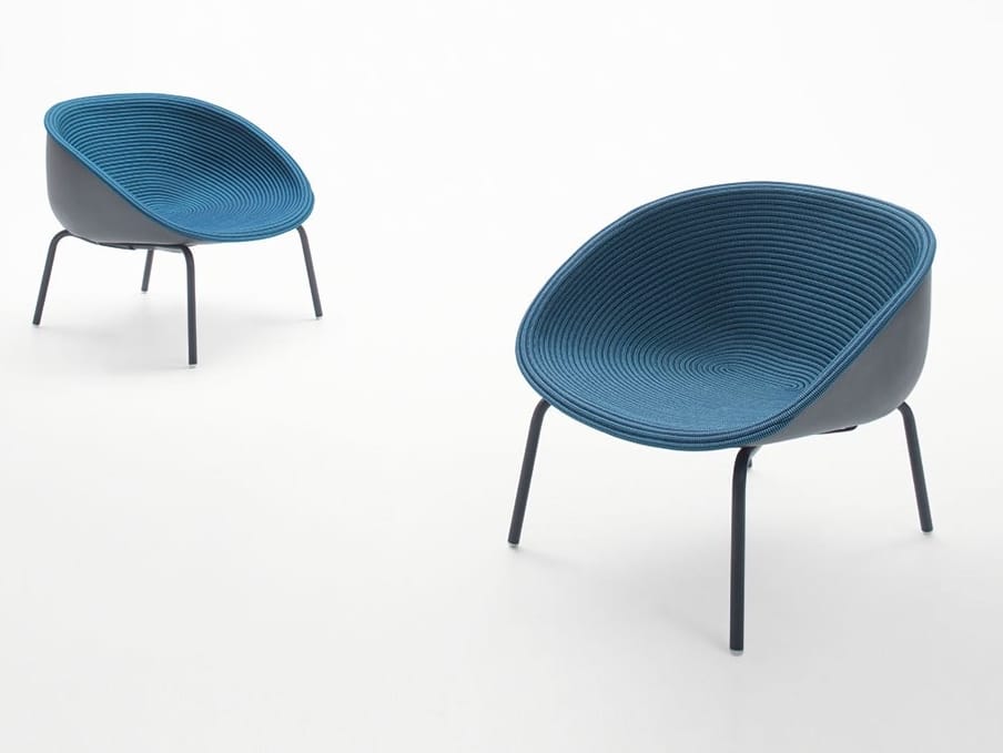 Веревочный штабелируемый садовый стул Paola Lenti Amable ARCH-00048969 - Вид №1