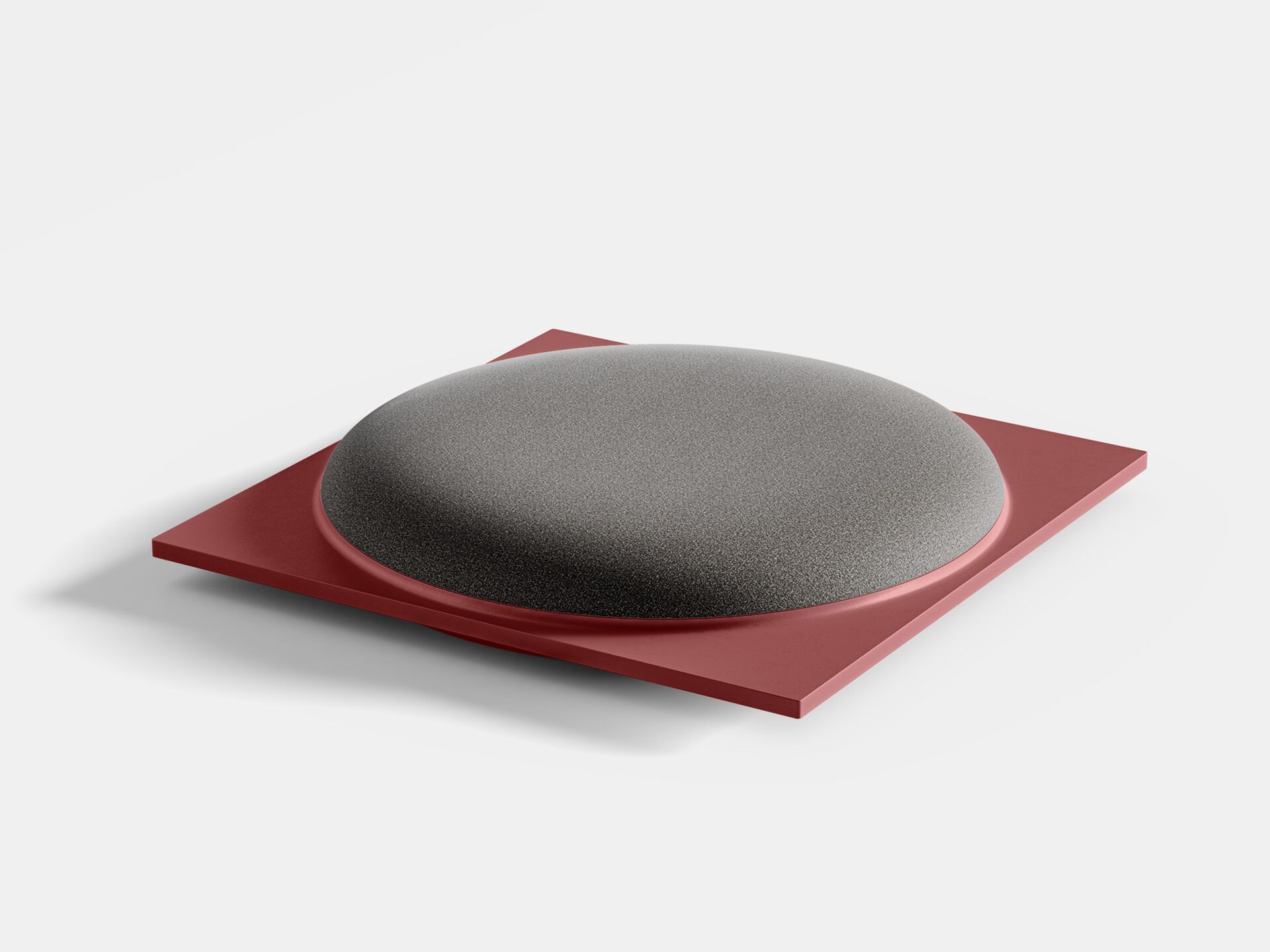 Бетонный квадратный пуф PULKRA купол ARCH-00009913 - Вид №14