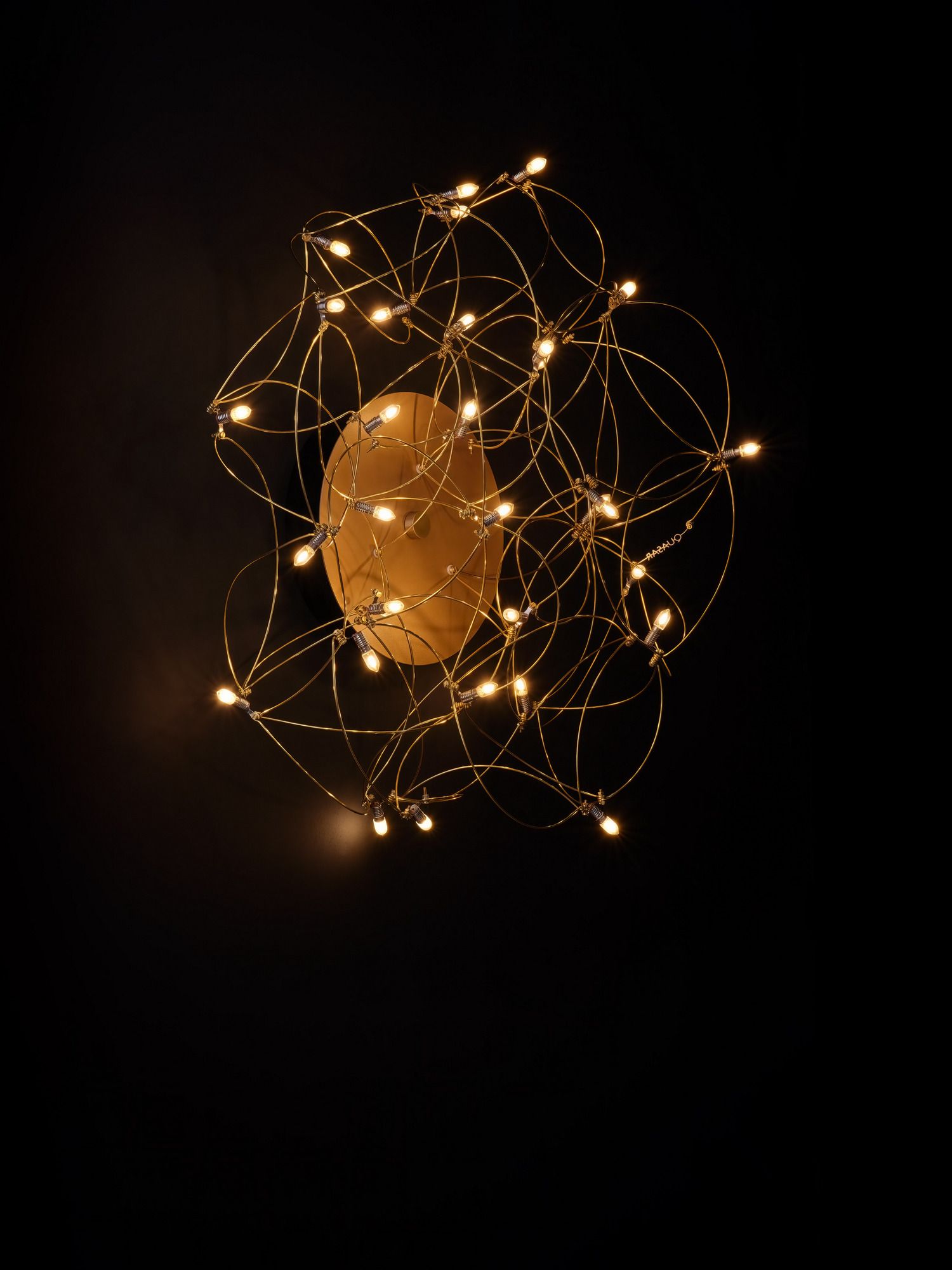 Металлический светодиодный потолочный светильник Quasar Curled ARCH-00139323 - Вид №2