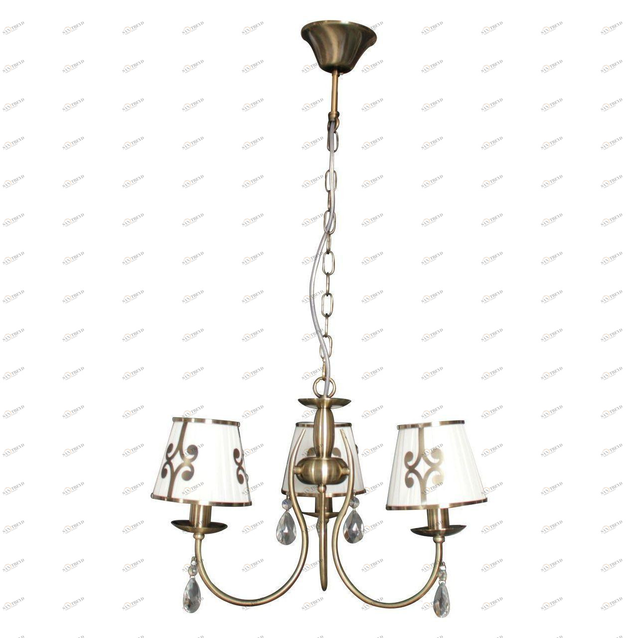 Подвесная люстра Toplight Dorris TL7500D-03AB TOPLIGHT DORRIS 186740 Белый 