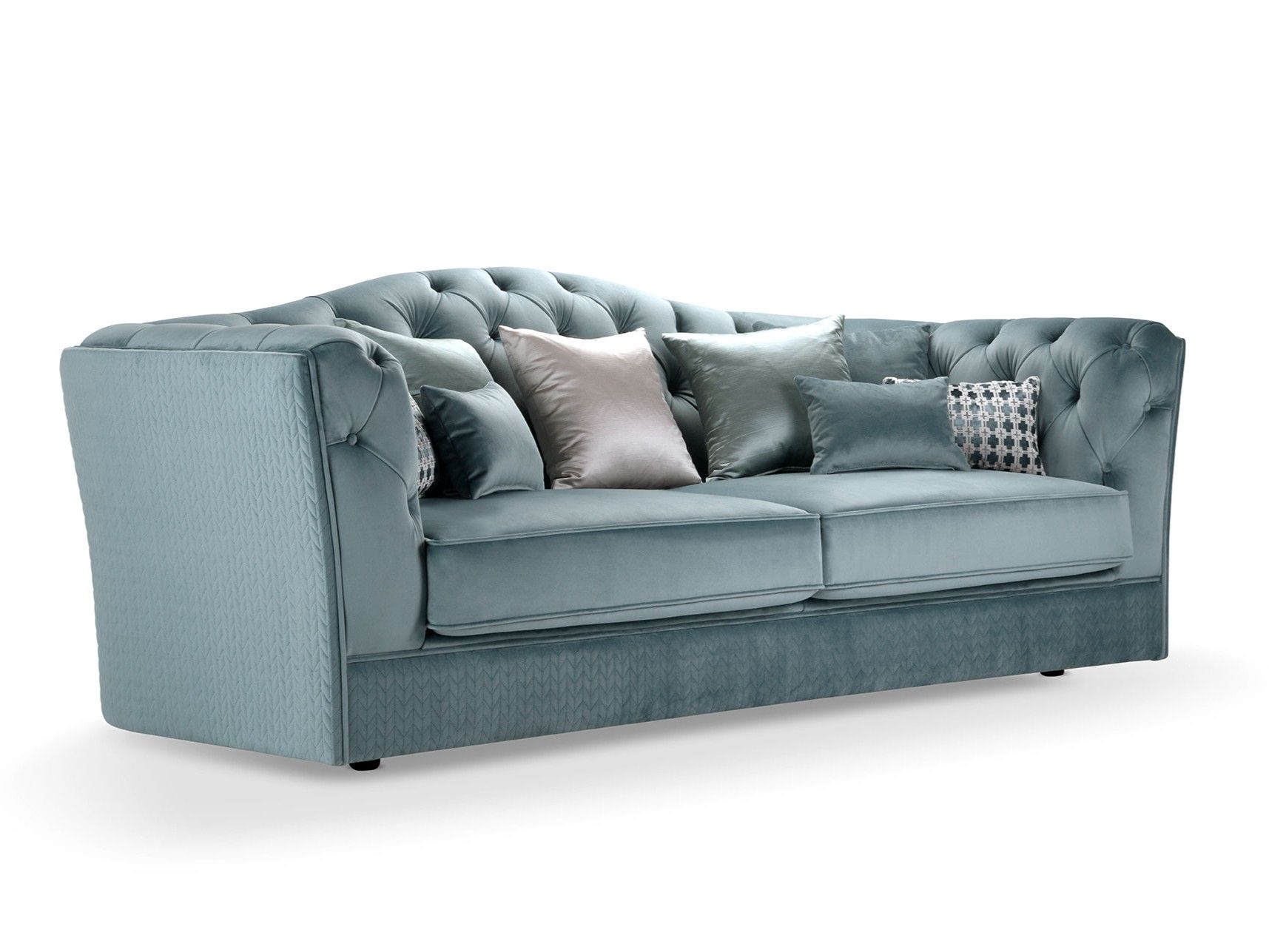 Диван-кровать capitonné из ткани с огнестойкой обивкой Domingo Salotti Nefele ARCH-00034794 - Вид №5