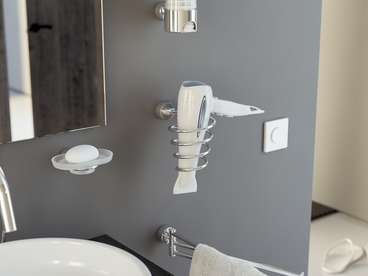 NOS 080 Держатель фена FBS Чехия Nostalgy - Вид №2