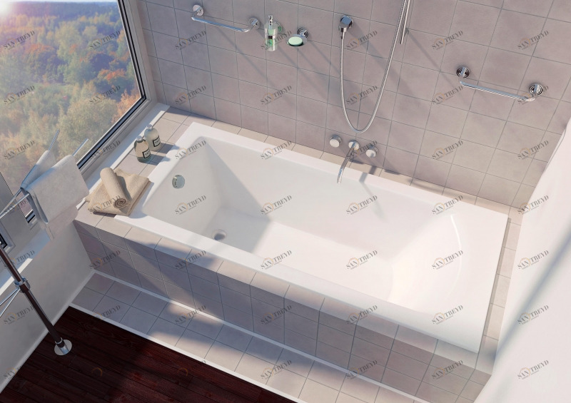 Акриловая ванна ALPEN Alaska 160x70 AVB0002