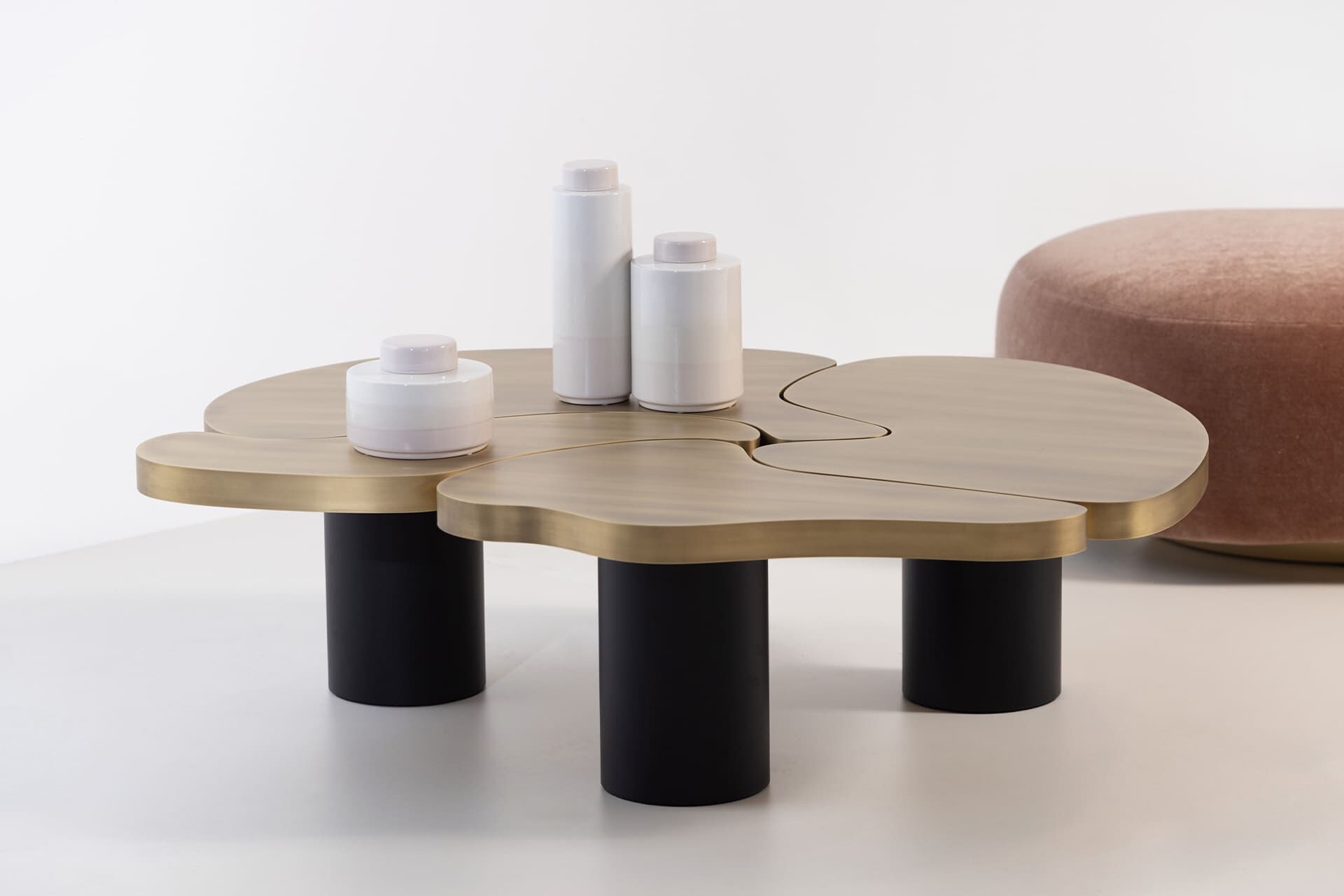 Латунный журнальный столик Greenapple MY BRAIN ARCH-00130142 - Вид №8