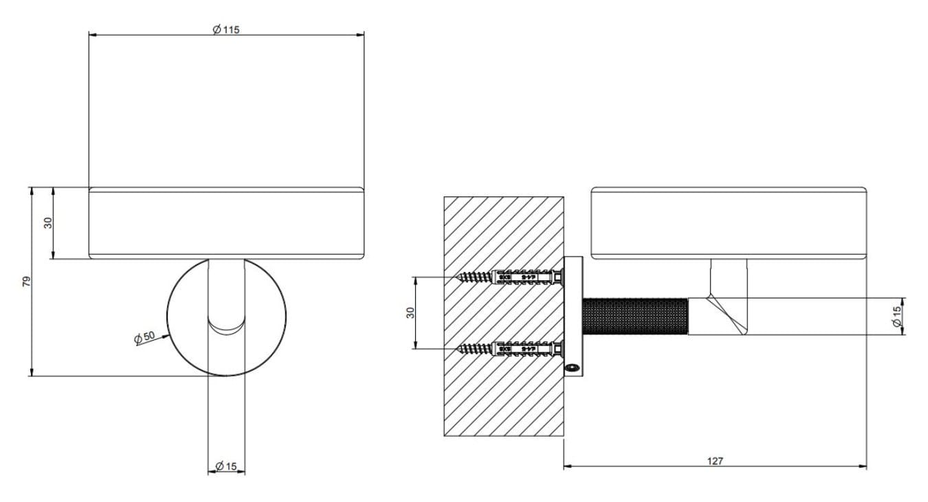 Керамическая настенная мыльница Gessi кольцо ARCH-00079140 - Вид №1