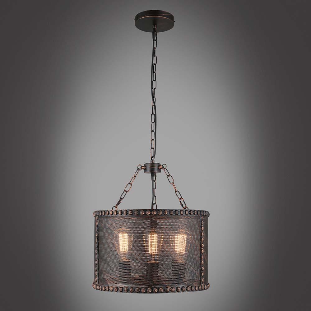 Подвесной светильник Omnilux Tivoli OML-92503-06 OMNILUX TIVOLI 275181 Черный - Вид №1