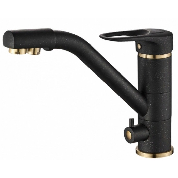 Steel Hammer SH 321 Black BR Смеситель для кухни Zorg 175 x 280  - Вид №1