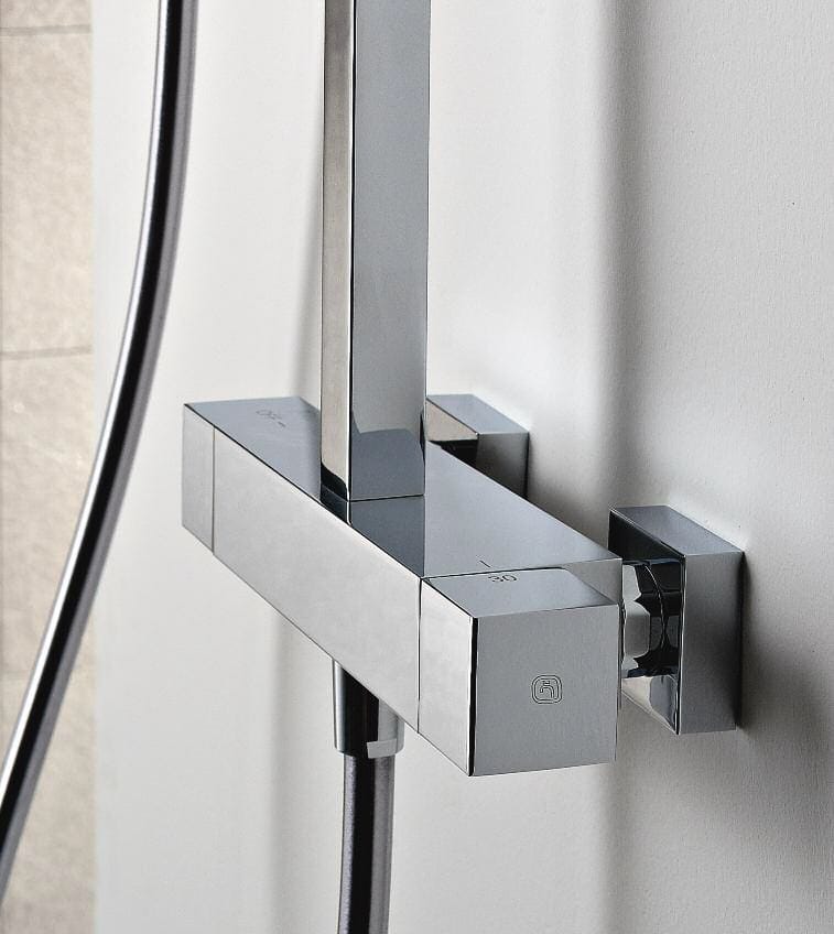 Термостатическая настенная душевая колонна с душем Zazzeri ARCH-00127844 - Вид №1