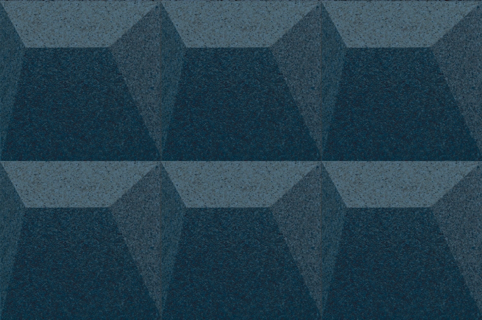 310 111 621 Пробковая 3D-плитка для стен Ramp Bluemoon GRANORTE 3DForms