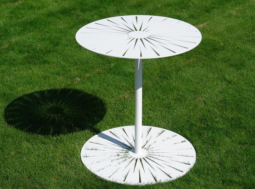 Nola Industrier Садовый столик круглый из стали Cake/sun/dot sun-id-1489970 - Вид №4