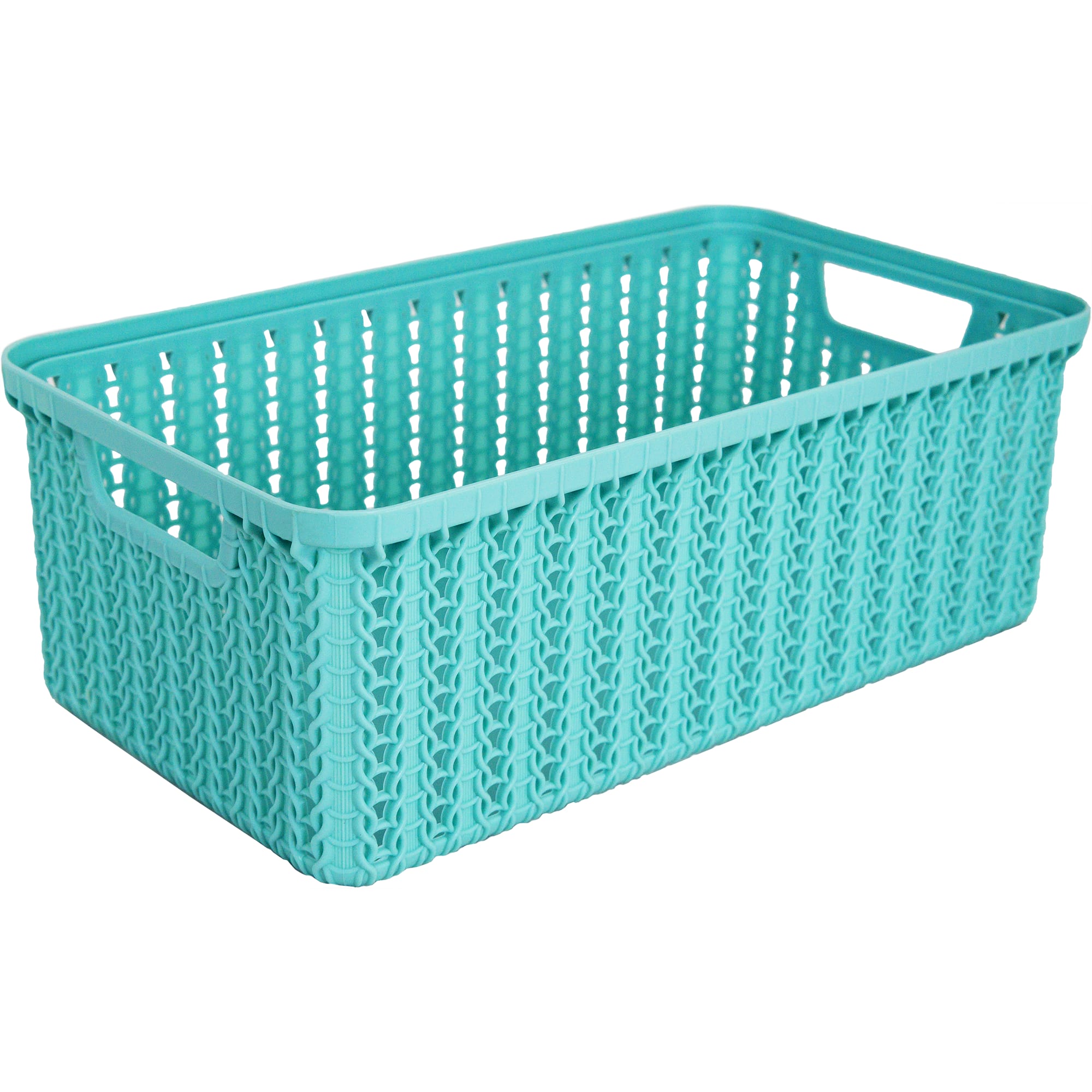 82137988 Корзинка для хранения «», 3 л, цвет морская волна Вязание Santreyd 