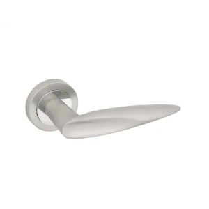 Дверные ручки Фабрика Замков A 110 PC, без запирания, комплект, цвет матовый хром