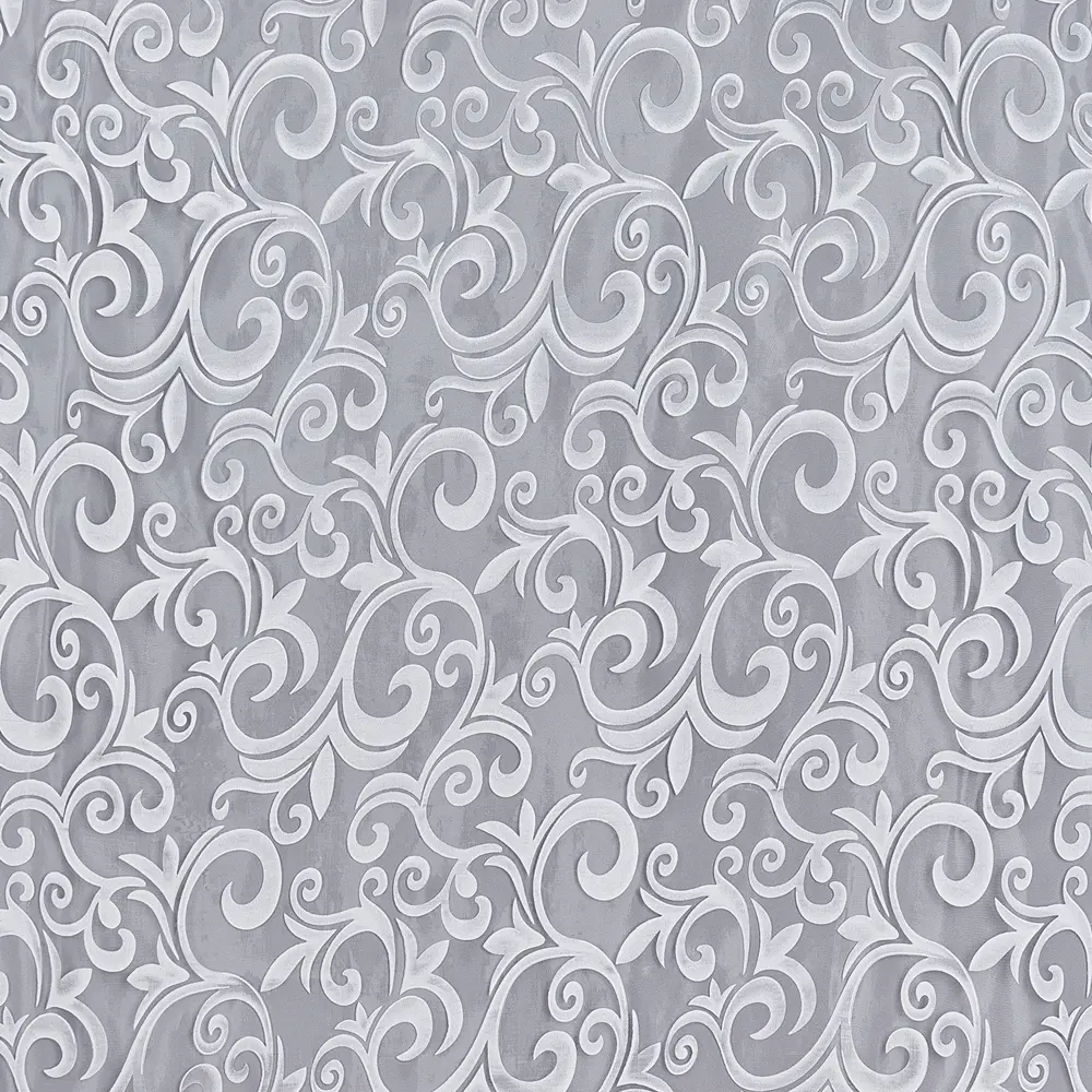 Тюль «Завиток» 1 п/м 280 см цвет белый ТОРГОВЫЙ ДОМ ТЕКСТИЛЬ STLM-2141147 - Вид №4