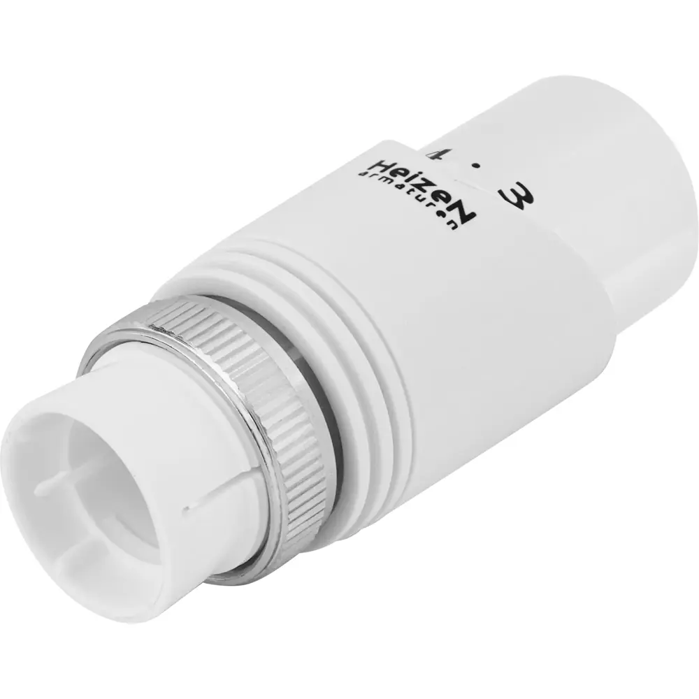 Термостатическая головка жидкостная Heizen TC-9 универсальное подключение белая STLM-2062253 - Вид №3