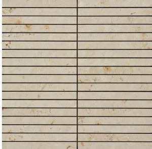Ideamarmo Мраморная мозаика кремового цвета Plane Pln cl