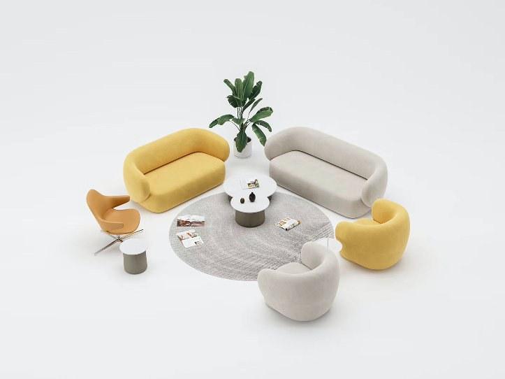 Grado Design Кресло из ткани с подлокотниками Swell Swe-sf-1s - Вид №8