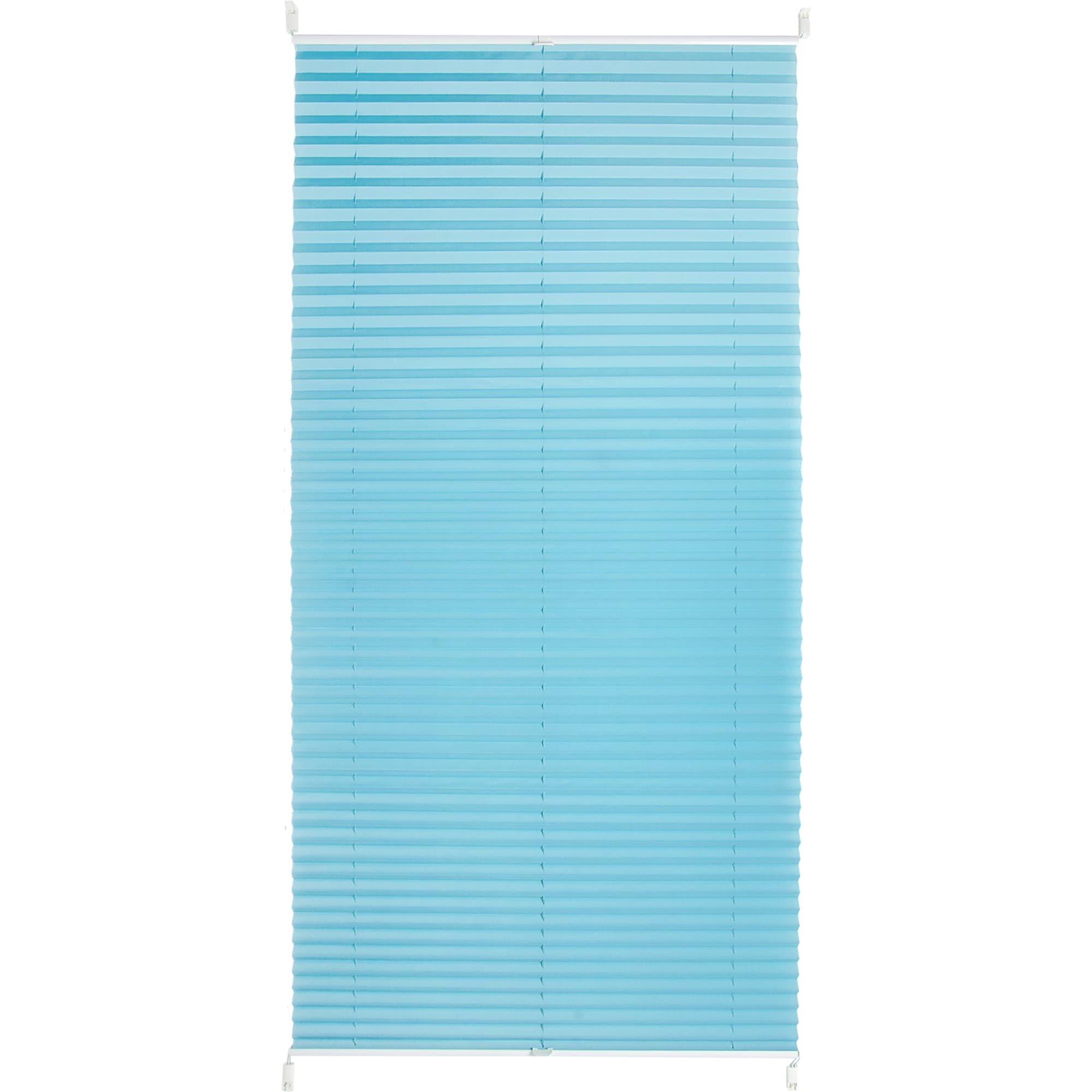 82057300 Штора плиссе «Плайн», 65х160 см, текстиль, цвет бирюзовый Santreyd 