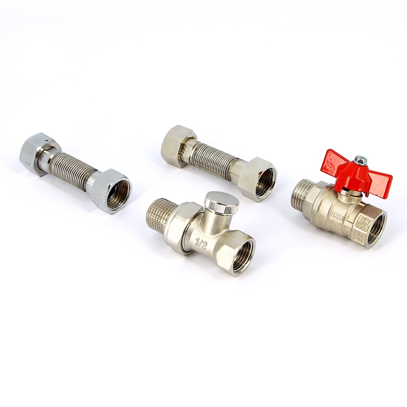 Комплект гибких подводов Wilma с запорной арматурой ARM - Вид №2