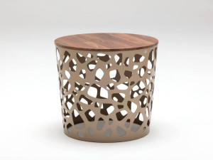 Круглый журнальный столик для гостиной