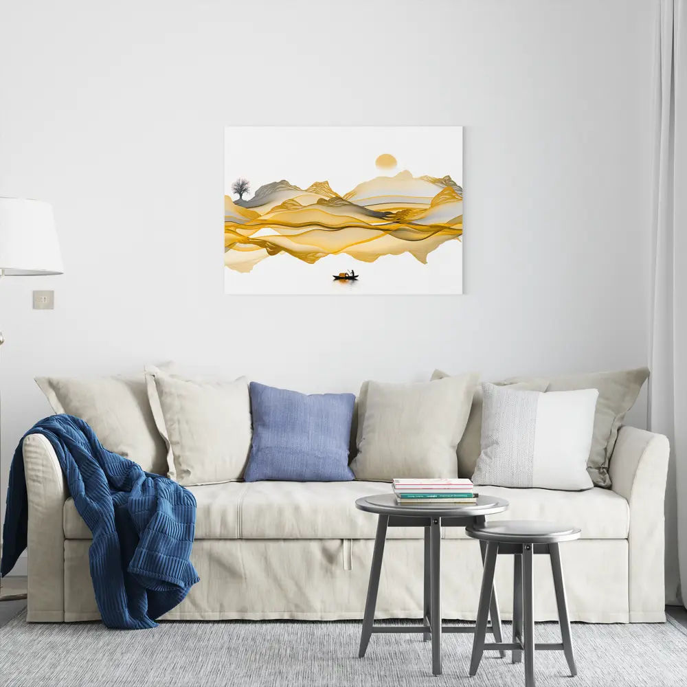 Картина на холсте Постер-лайн Абстракция пейзаж 50x70 см STLM-2004739 - Вид №1