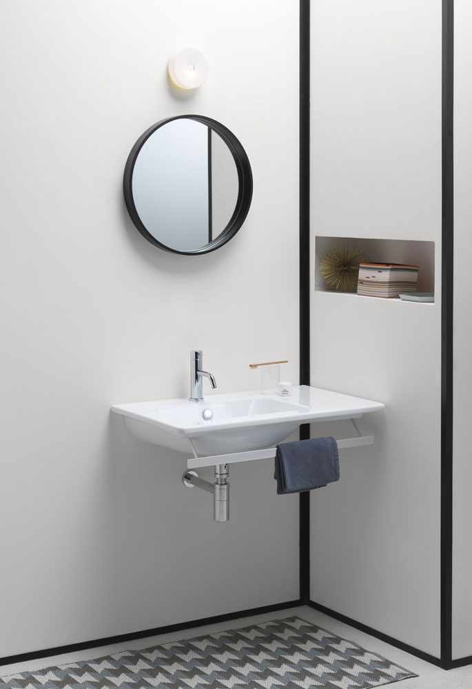 8856111 Встроенная раковина под столешницу овальная GSI ceramica City - Вид №2