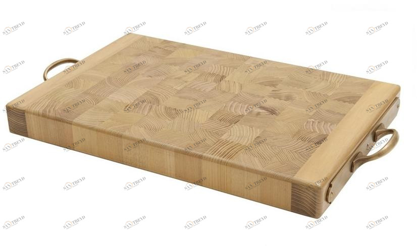 Officine Gullo Разделочная доска из массива дерева прямоугольная с ручкой sun-id-1382196