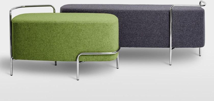 Real Piel Мягкая скамья из ткани sun-id-1455937 - Вид №3