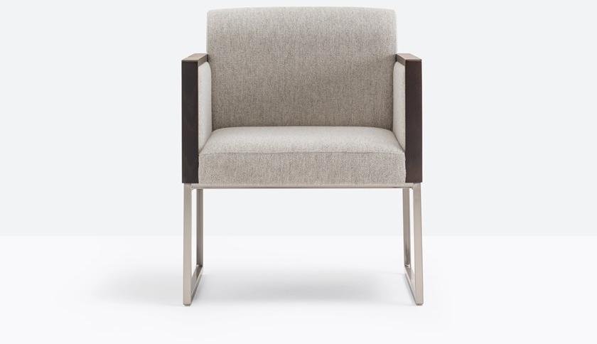 Pedrali Мягкое кресло-санки с подлокотниками Box 741 - Вид №4