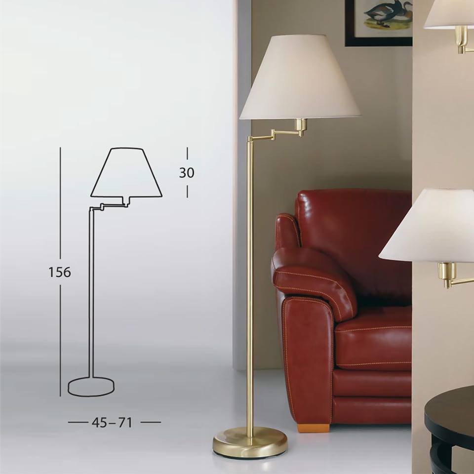 Kolarz 264.41.7 HILTON торшер 53337 - Вид №1