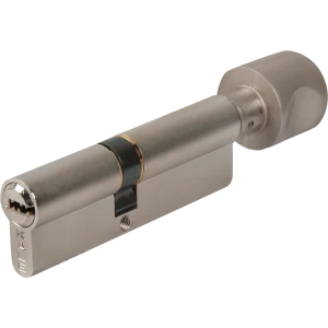 Цилиндр Kale Kilit 164 OBS 35x45 мм ключ/вертушка цвет никель 84240417 STLM-2196241