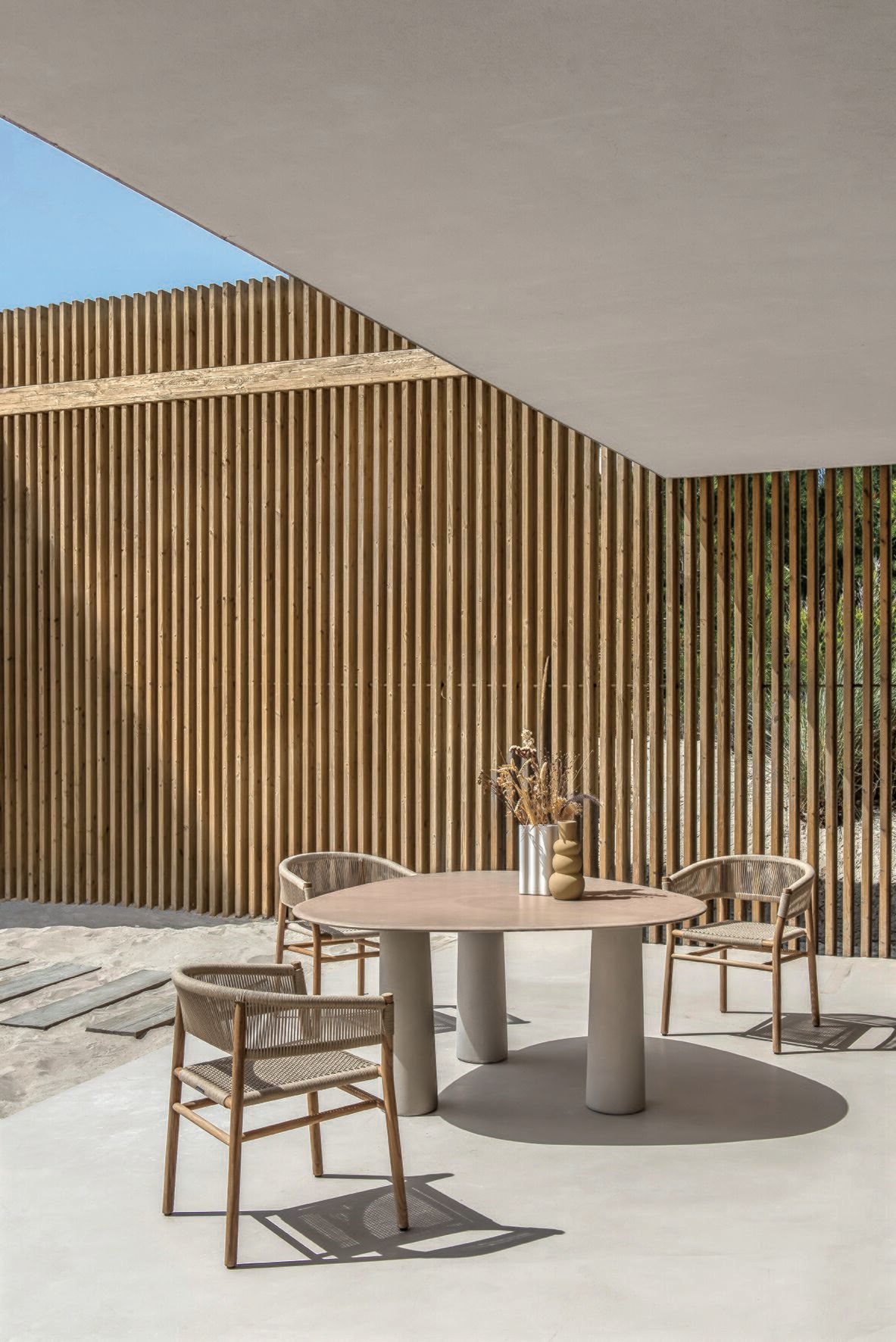 Бетонный стол Ethimo Bold ARCH-00051118 - Вид №2