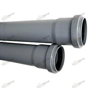 Труба ПВХ канализационная D50мм 50см Политек 6260