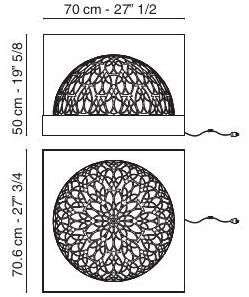 VGnewtrend Яркий квадратный хрустальный журнальный столик  7511757.97  - Вид №4