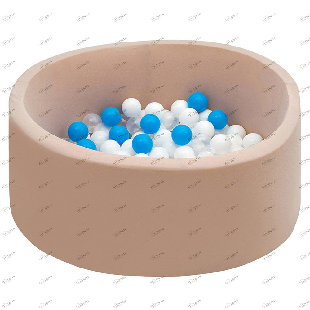 Сухой бассейн для детей бежевый VAMVIGVAM  281492 Бежевый Santreyd 