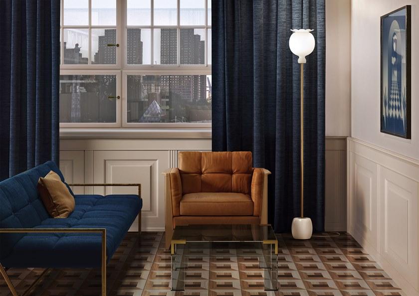 KUNDALINI Торшер из опалового стекла Opyo sun-id-1481284 - Вид №1