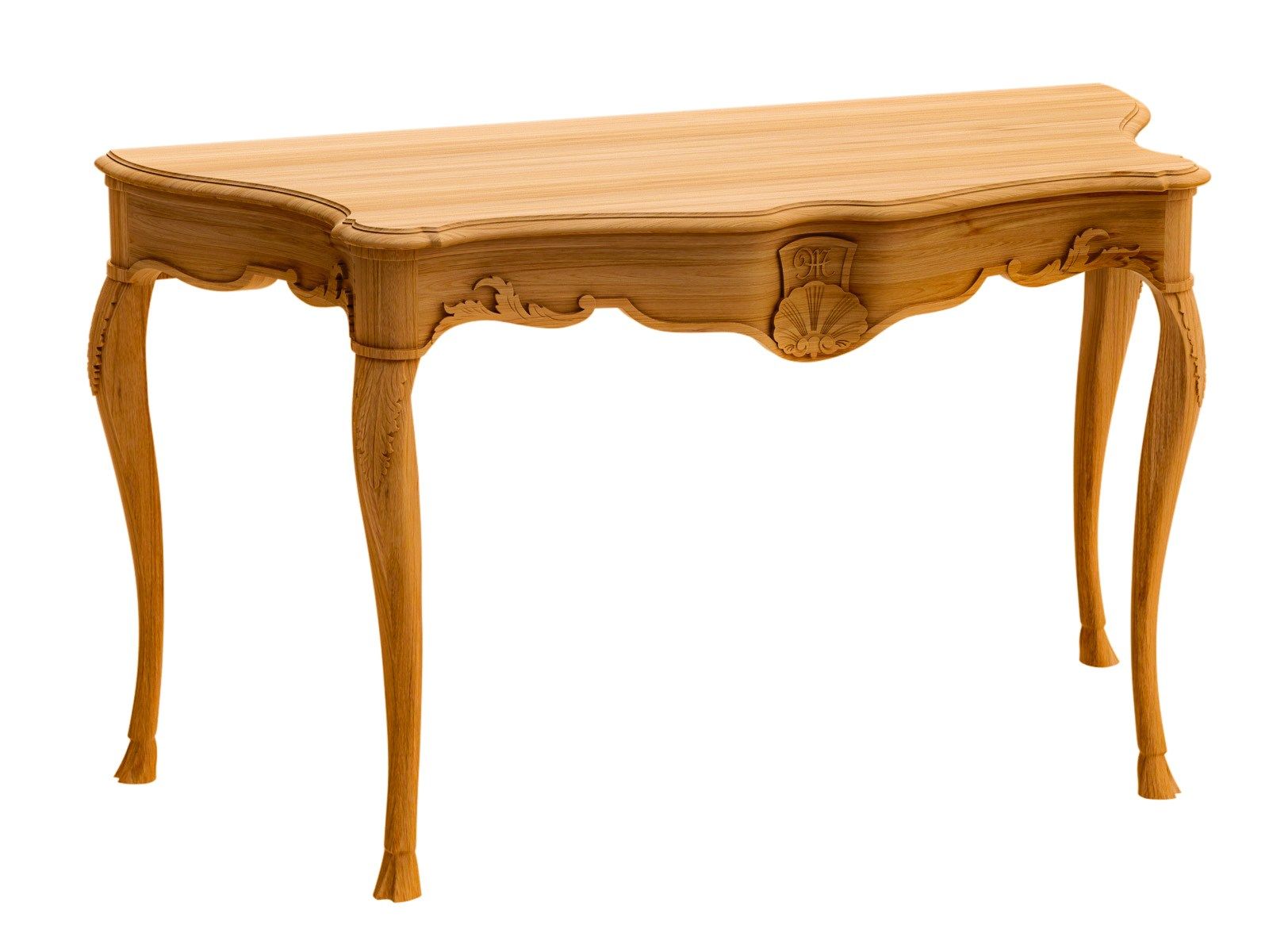 Садовая консоль из тикового дерева ASTELLO Fleur de Lys ARCH-00150756 - Вид №1