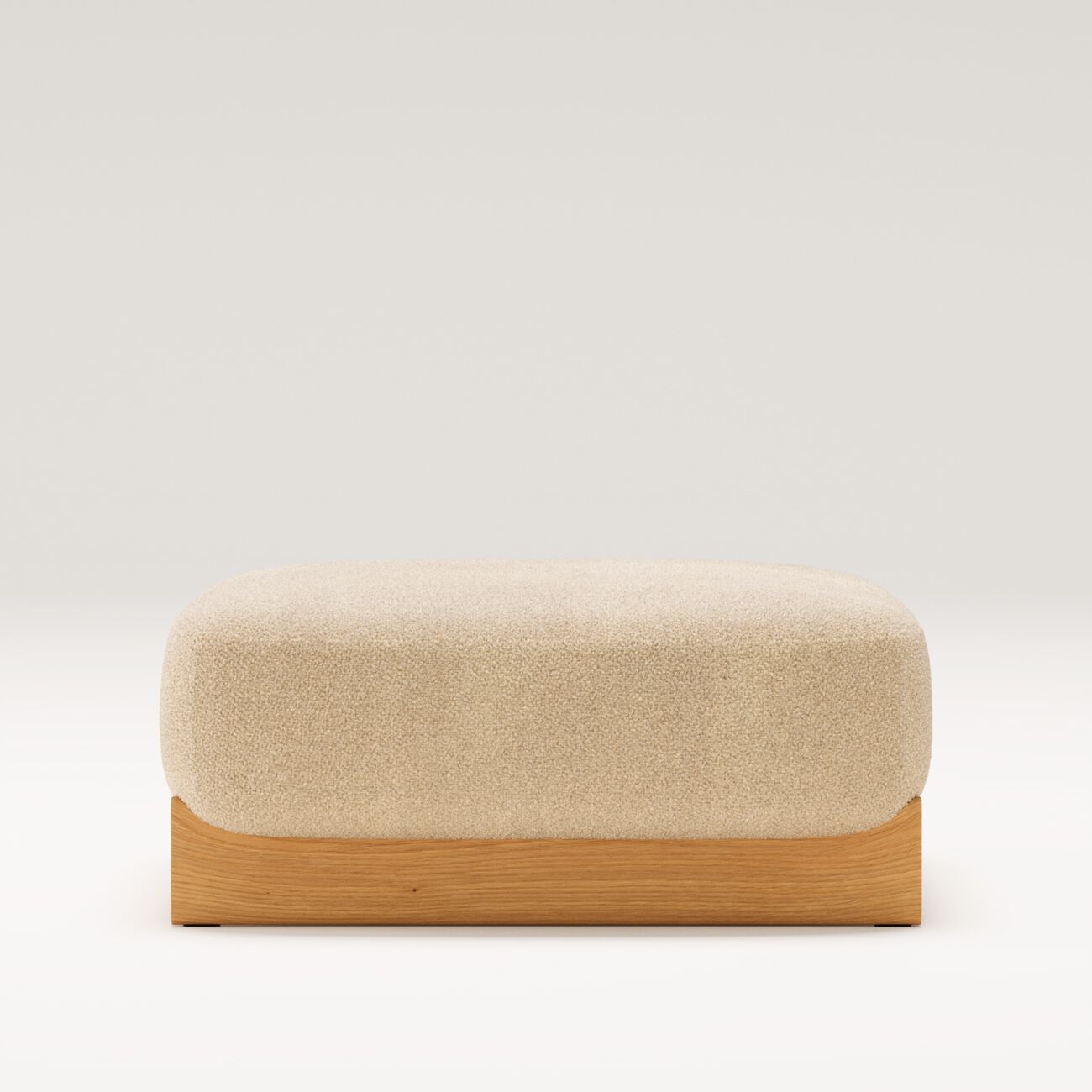 Угловой диван из ткани и дуба с шезлонгом Wewood купол ARCH-00078986 - Вид №20