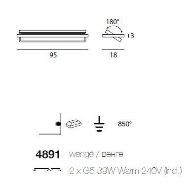 Linea Light 4891 Girevole настенный 64459 - Вид №2