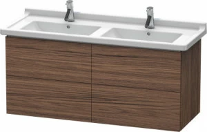 LC626902121 Тумбочка подвесная L-Cube #LC6269 1220 x 469 мм Орех темный декор