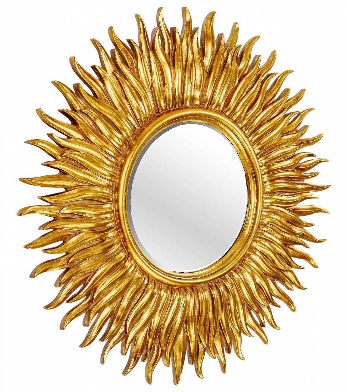 Зеркало-солнце влагостойкое античное золото Sunshine Gold ART-ZERKALO ДИЗАЙНЕРСКИЕ, СОЛНЦЕ 00-3948360 Зеркальный;золото  - Вид №1