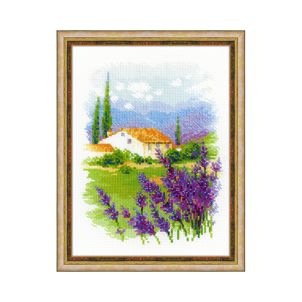 1691 Набор для вышивания Ферма в Провансе 18 х 24 см RIOLIS Сотвори Сама 