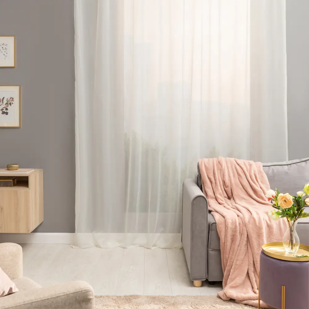 Тюль на ленте Inspire Polyone Cream 300x280 см цвет экрю 17995577 STLM-2136804  - Вид №6