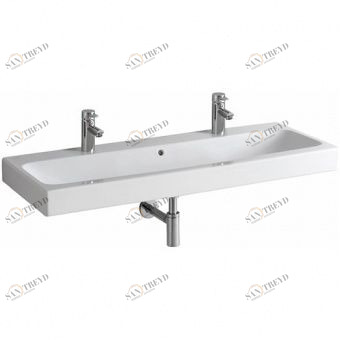 124020000 Подвесная раковина настенная прямоугольная Keramag  белая 