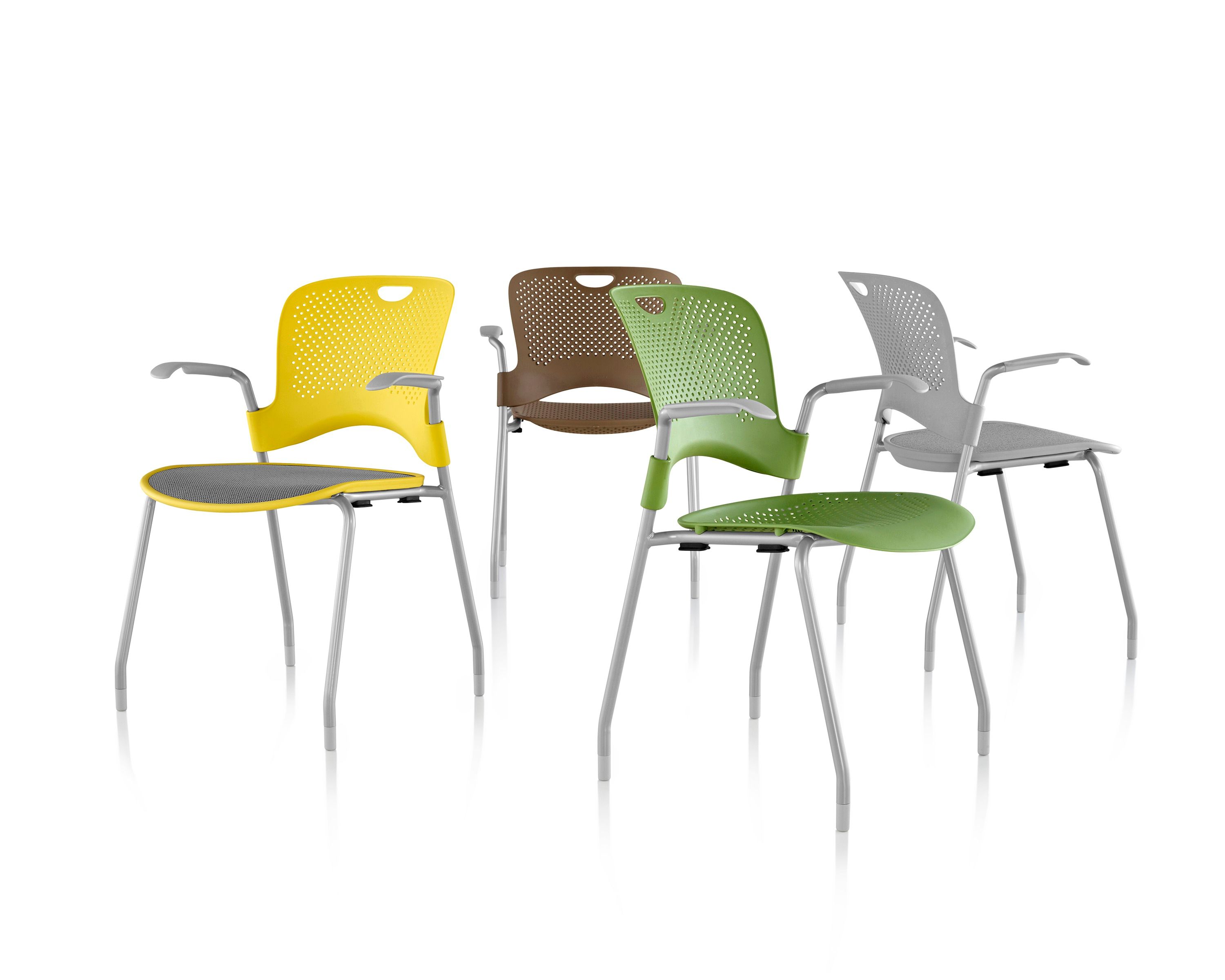 Штабелируемый стул nylon® с подлокотниками Herman Miller Caper ARCH-00079623 - Вид №7