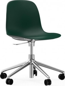 606044 Кресло Swivel 5W Gaslift Alu Green Normann Copenhagen Form