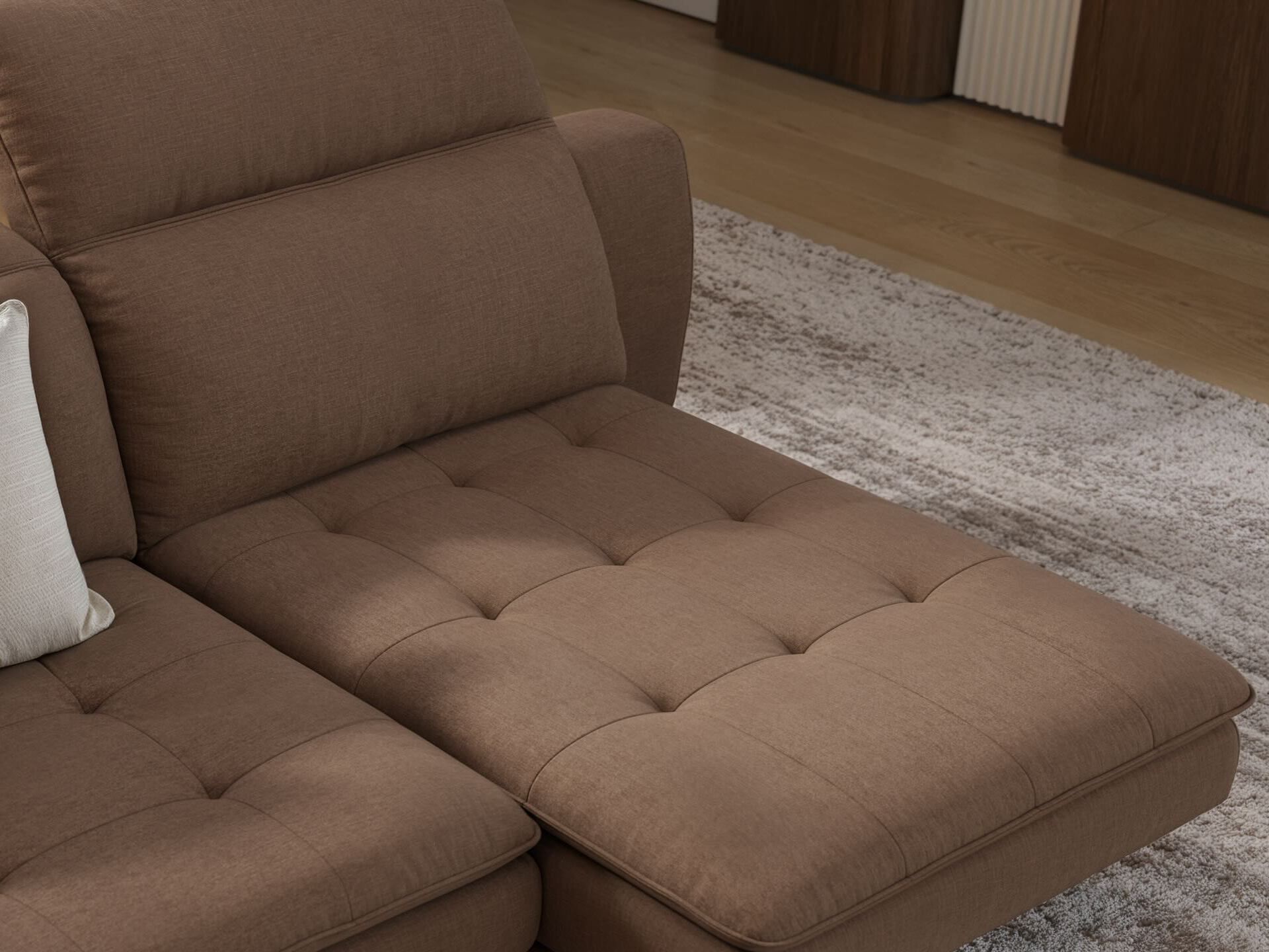 Угловой диван из ткани Sofanella Ницца ARCH-00092620 - Вид №2