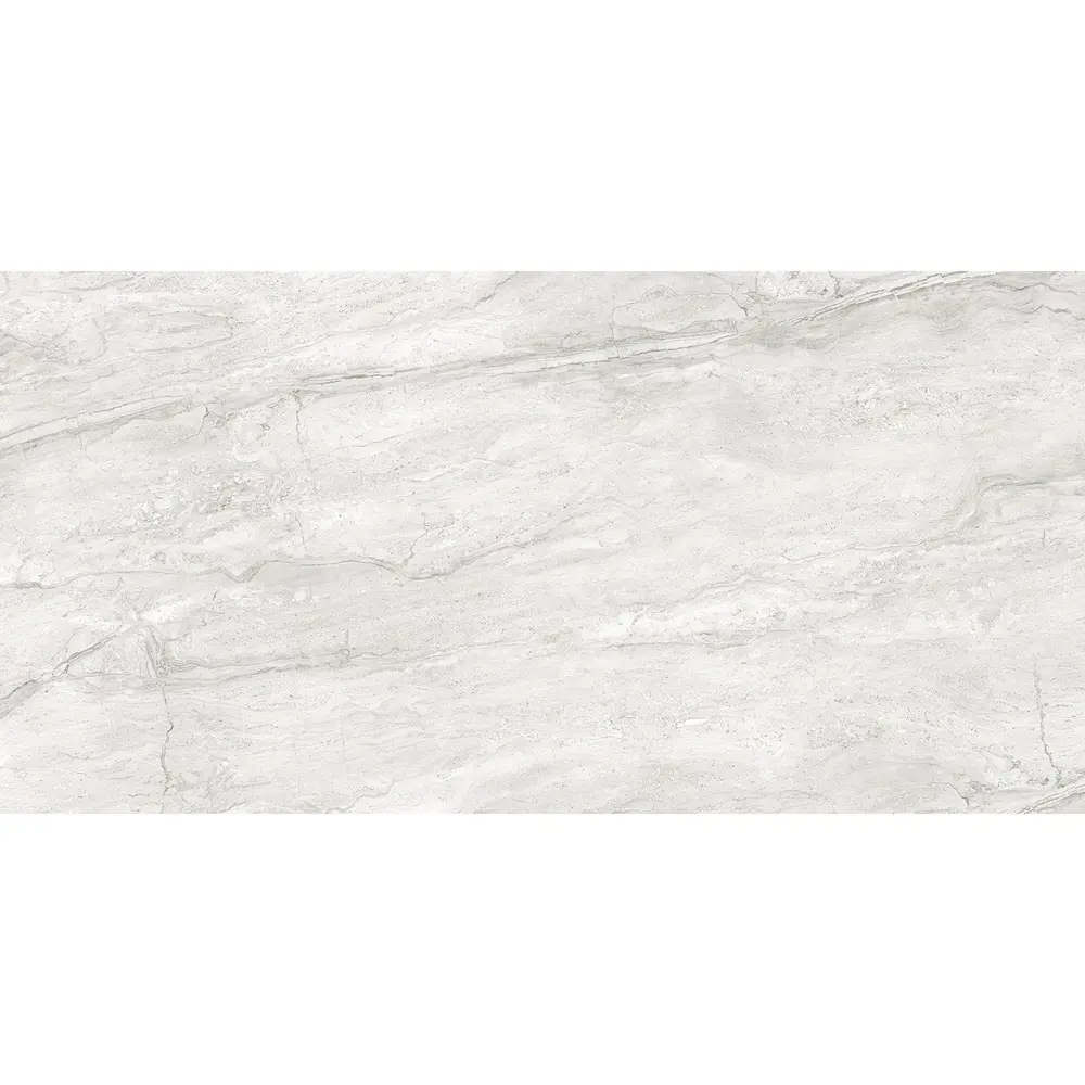Глазурованный керамогранит Alma Ceramica Marfil 60x120 см 1.44 м² лаппатированный цвет светло-серый STLM-2099737 - Вид №1