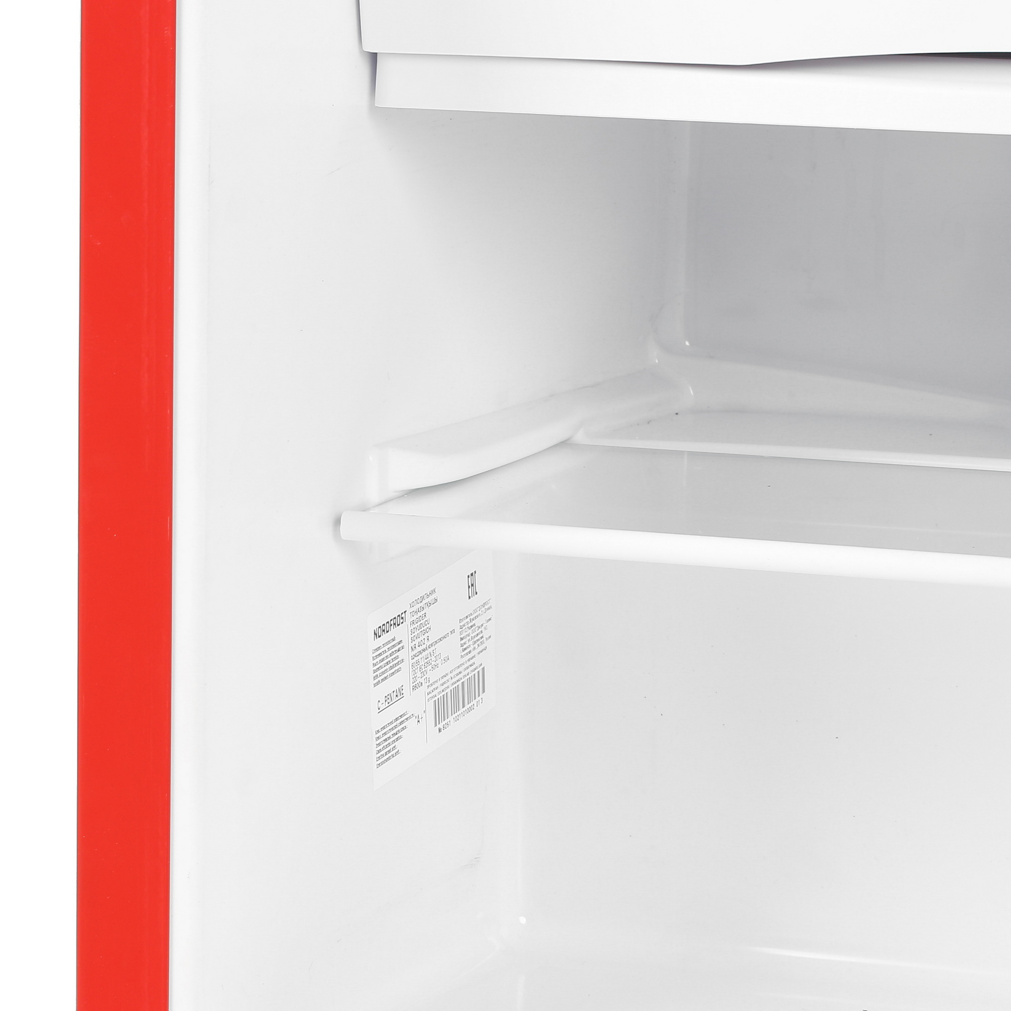 8167861 Холодильник компактный   Nordfrost NR 402 R красный STDN-0129876 - Вид №9