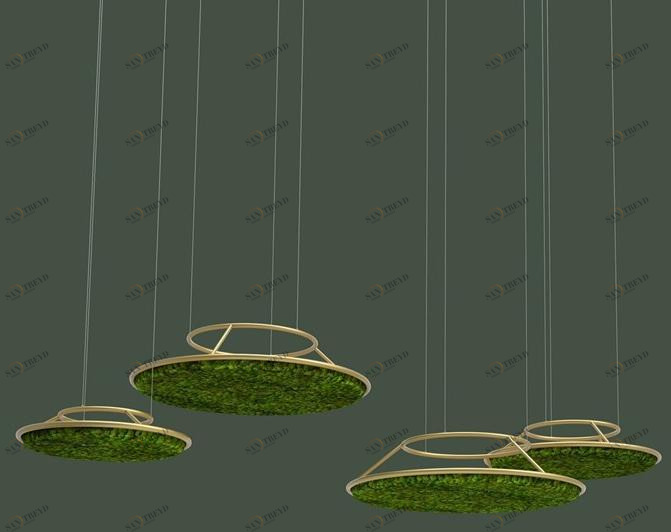 GREEN MOOD Подвесная акустическая панель для стабилизированных растений G-line sun-id-1476215